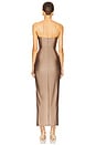 view 4 of 4 VESTIDO LARGO JAKE in Taupe