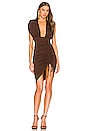 view 1 of 3 x REVOLVE Bennie Mini Dress in Brown