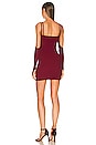 view 3 of 3 VESTIDO JAYDE in Deep Maroon