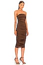 view 2 of 3 x REVOVLE Laney Midi Dress in Brown