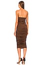 view 3 of 3 x REVOVLE Laney Midi Dress in Brown