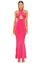 view 1 of 3 x REVOLVE Cross Front Maxi Dress in Hot Pink