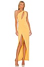 view 1 of 3 МАКСИ ПЛАТЬЕ PARKER in Yellow