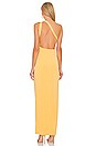 view 3 of 3 МАКСИ ПЛАТЬЕ PARKER in Yellow