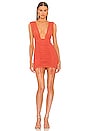 view 1 of 3 x REVOLVE Coen Mini Dress in Orange