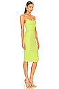 view 2 of 3 x REVOLVE India Midi Dress in Lime Green
