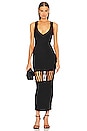 view 1 of 3 x REVOLVE Nicola Mixed Crochet Maxi Dress in Black