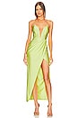 view 1 of 3 VESTIDO LARGO JAKE in Kiwi Green