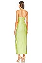 view 3 of 3 VESTIDO LARGO JAKE in Kiwi Green