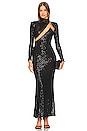 view 1 of 4 x REVOLVE Houston Gown in Black