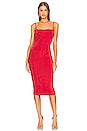 view 2 of 3 x REVOLVE Talia Midi Dress in Hibiscus Red