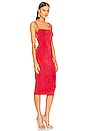 view 3 of 3 x REVOLVE Talia Midi Dress in Hibiscus Red