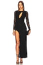 view 1 of 3 x REVOLVE Lauren Maxi Dress in Black