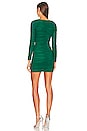 view 3 of 3 x REVOLVE Franky Mini Dress in Emerald