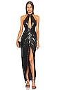 view 1 of 4 x REVOLVE Rick Gown in Black