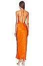 view 3 of 3 x REVOLVE Millie Gown in Orange Rust