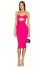 view 1 of 3 x REVOLVE Davie Midi Dress in Hot Pink