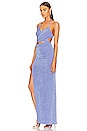 view 3 of 4 x REVOLVE Teri Gown in Periwinkle Blue