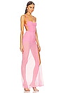 view 2 of 5 x REVOLVE Follie Gown in Hot Pink