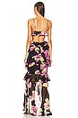 view 3 of 4 x REVOLVE Abby Gown in Black Floral