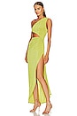 view 3 of 4 x REVOLVE Annabelle Gown in Chartreuse