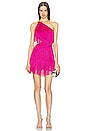 view 1 of 4 x REVOLVE Aliah Dress in Hot Pink
