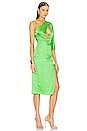 view 2 of 3 VESTIDO GREER in Bright Green