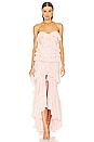 view 1 of 3 x REVOLVE Oleksandra Gown in Blush Nude