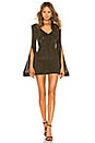 view 1 of 3 x REVOLVE Moseley Mini Dress in Black & Gold