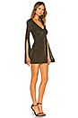 view 2 of 3 x REVOLVE Moseley Mini Dress in Black & Gold
