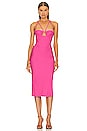 view 1 of 3 x REVOLVE Elio Midi Dress in Hot Pink