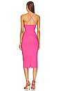 view 3 of 3 x REVOLVE Elio Midi Dress in Hot Pink