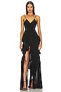 view 1 of 3 x REVOLVE Alexia Gown in Black