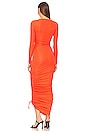 view 3 of 3 x REVOLVE Kylee Midi Dress in Red Orange