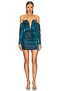 view 1 of 4 x REVOLVE Libra Mini Dress in Turquoise