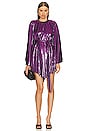 view 1 of 3 x REVOLVE Gene Mini Dress in Electric Purple