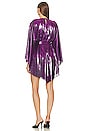 view 3 of 3 x REVOLVE Gene Mini Dress in Electric Purple
