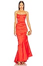 view 1 of 3 x REVOLVE Bette Gown in Red Orange