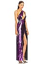view 2 of 4 x REVOLVE Gene Gown in Electric Purple