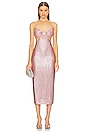 view 1 of 4 x REVOLVE Yvonne Midi Dress in Rose