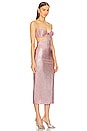 view 2 of 4 x REVOLVE Yvonne Midi Dress in Rose