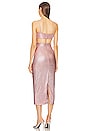 view 3 of 4 x REVOLVE Yvonne Midi Dress in Rose