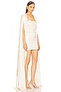 view 3 of 5 x REVOLVE Bardot Mini Dress Cape Set in Ivory