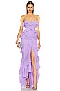 view 1 of 3 x REVOLVE Oleksandra Gown in Lilac