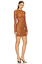 view 2 of 3 x REVOLVE Allegra Mini Dress in Copper