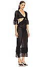 view 2 of 3 x REVOLVE Hanley Fringe Maxi Knit Dress in Black