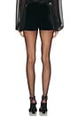 view 4 of 6 x REVOLVE Trentino Velvet Hot Short in Black