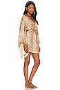 view 3 of 4 x REVOLVE Wrap Robe in Brown Leopard