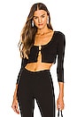 view 1 of 4 x REVOLVE Luka Cropped Cardigan in Black