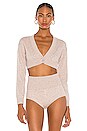 view 1 of 4 x REVOLVE Cropped Cardi in Natural